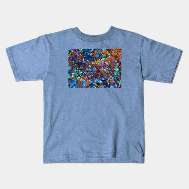 Magical colors of October Kids T-Shirt by Dillyzip1202